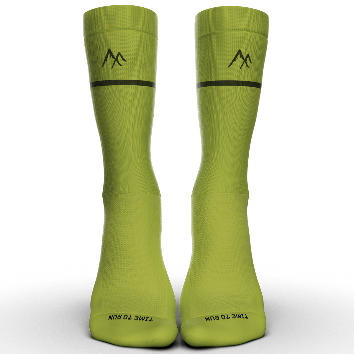 Fluro Yellow Technical Running Sock ArcticFit