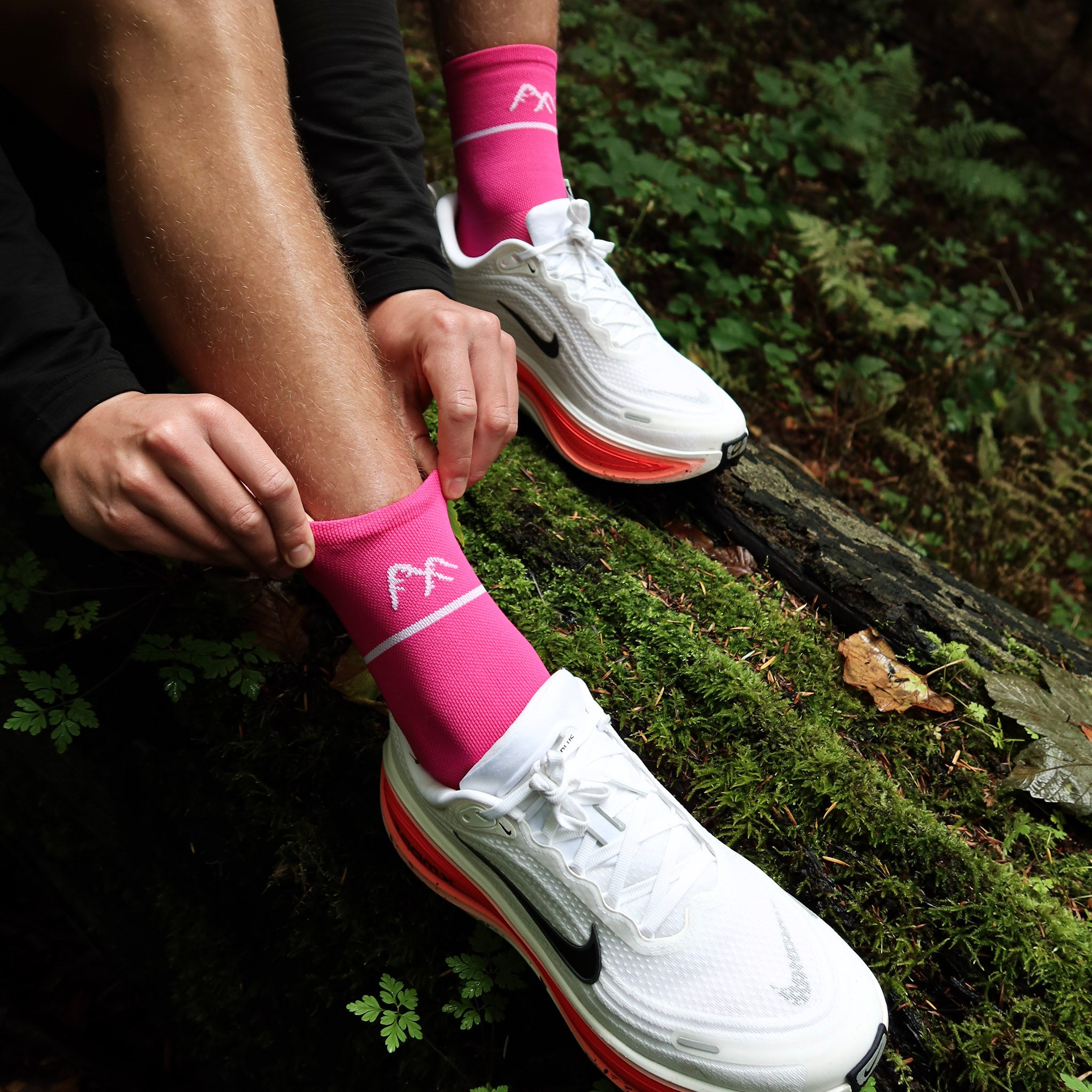 Pink Running Socks | Technical Blend