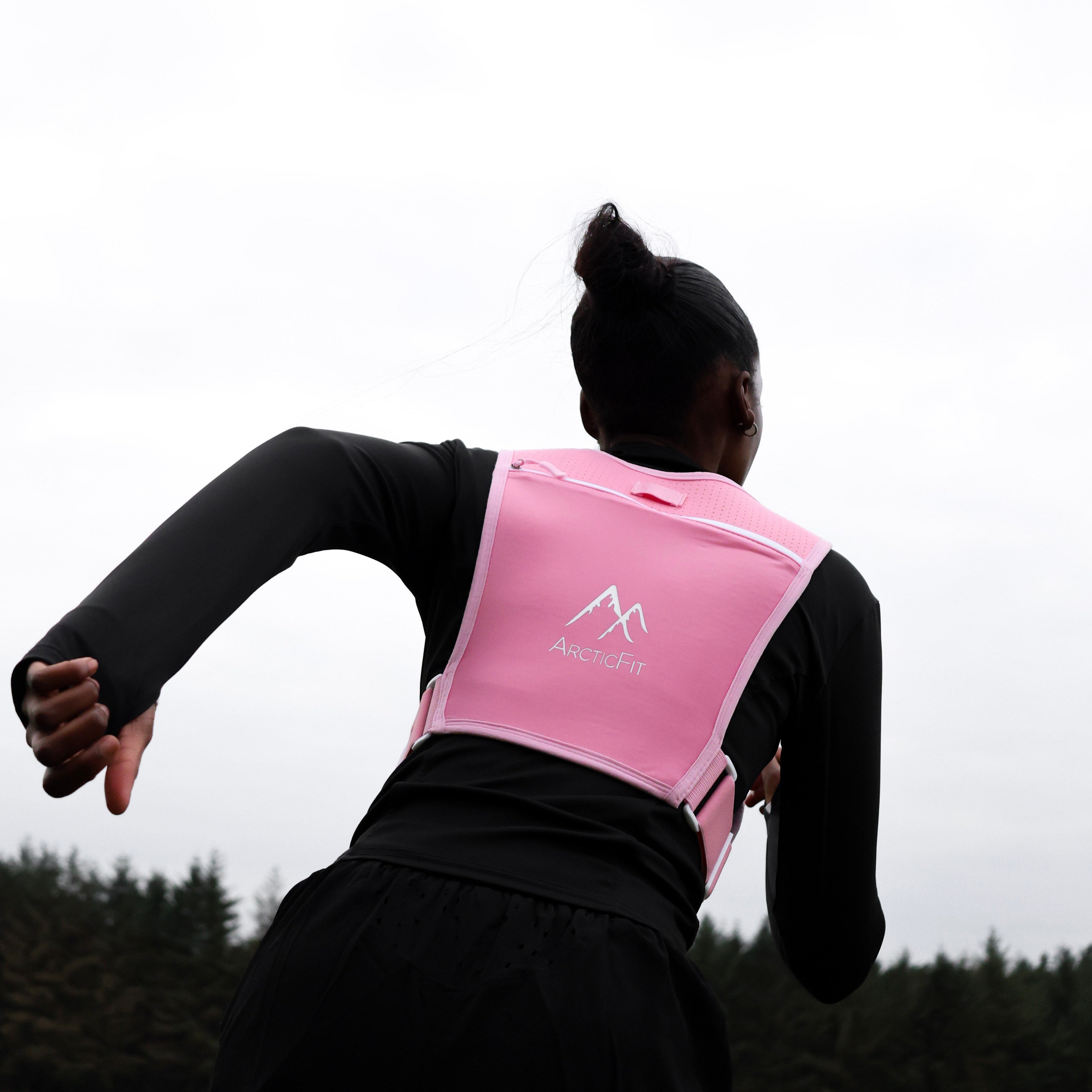 Pink LED Running Vest