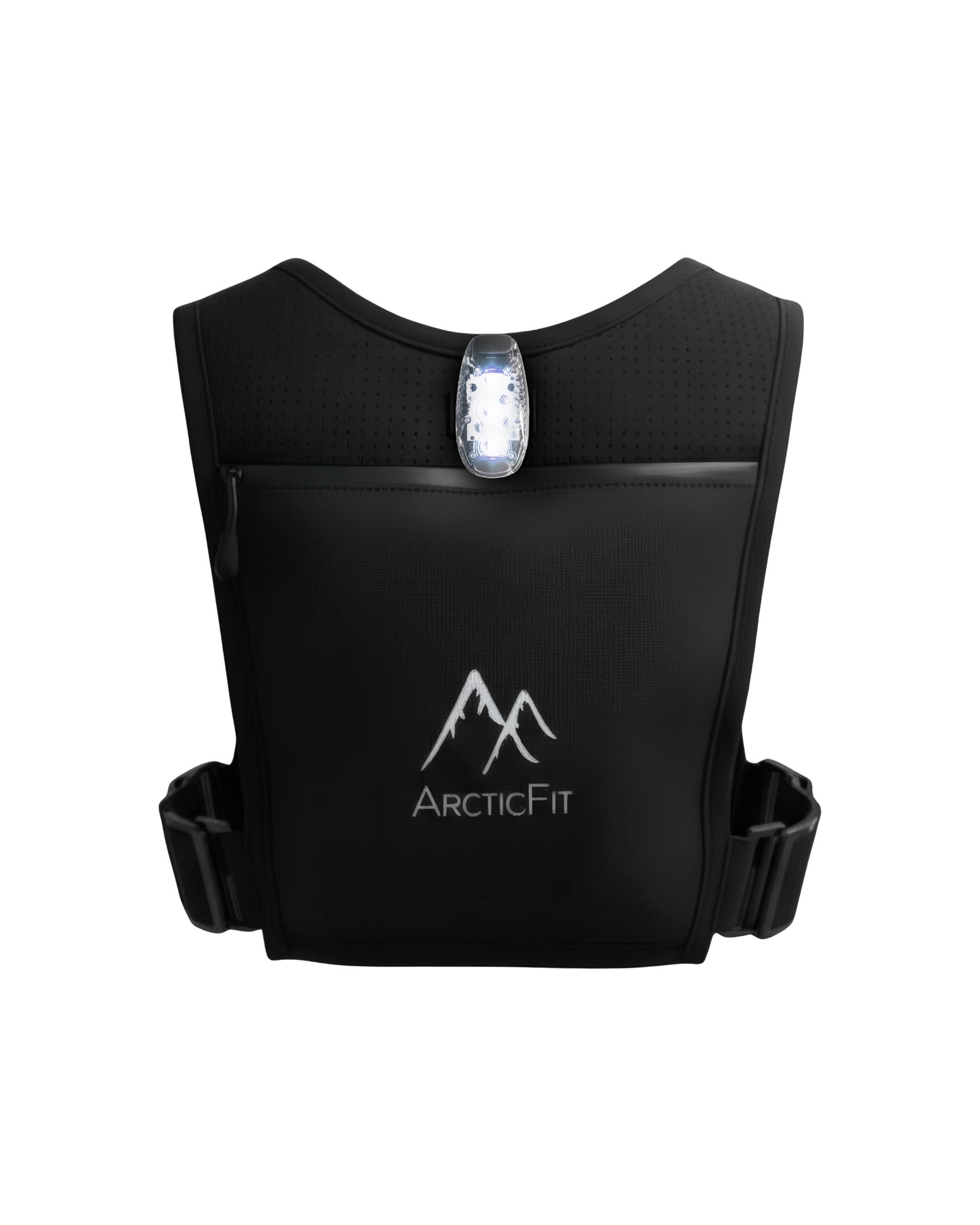 Black LED Running Vest