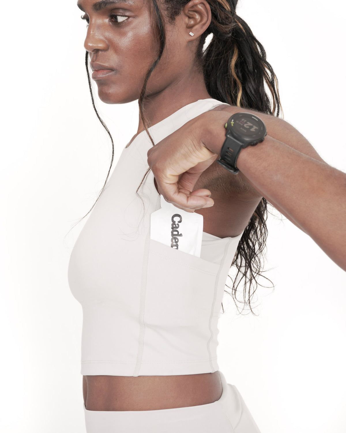 Cropped Racer - Off White-3