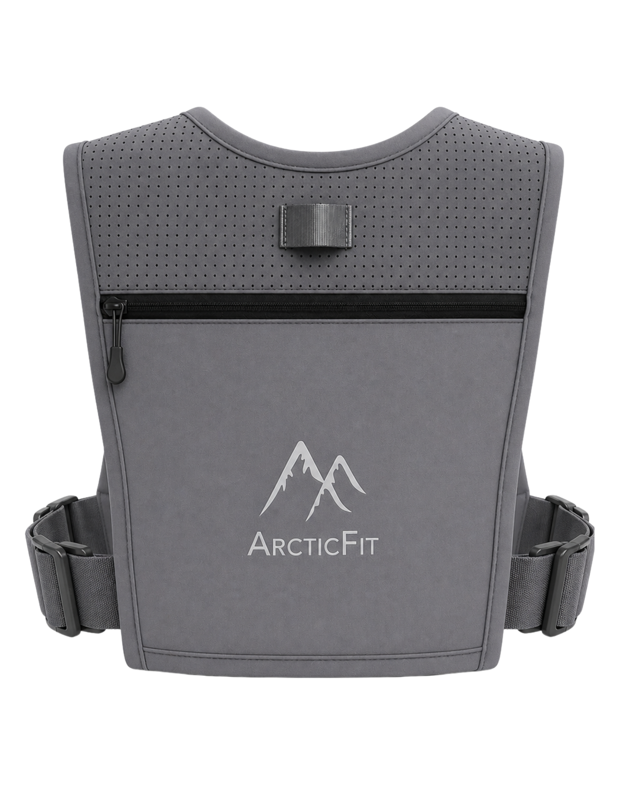 Grijze LED Hardloopvest-2