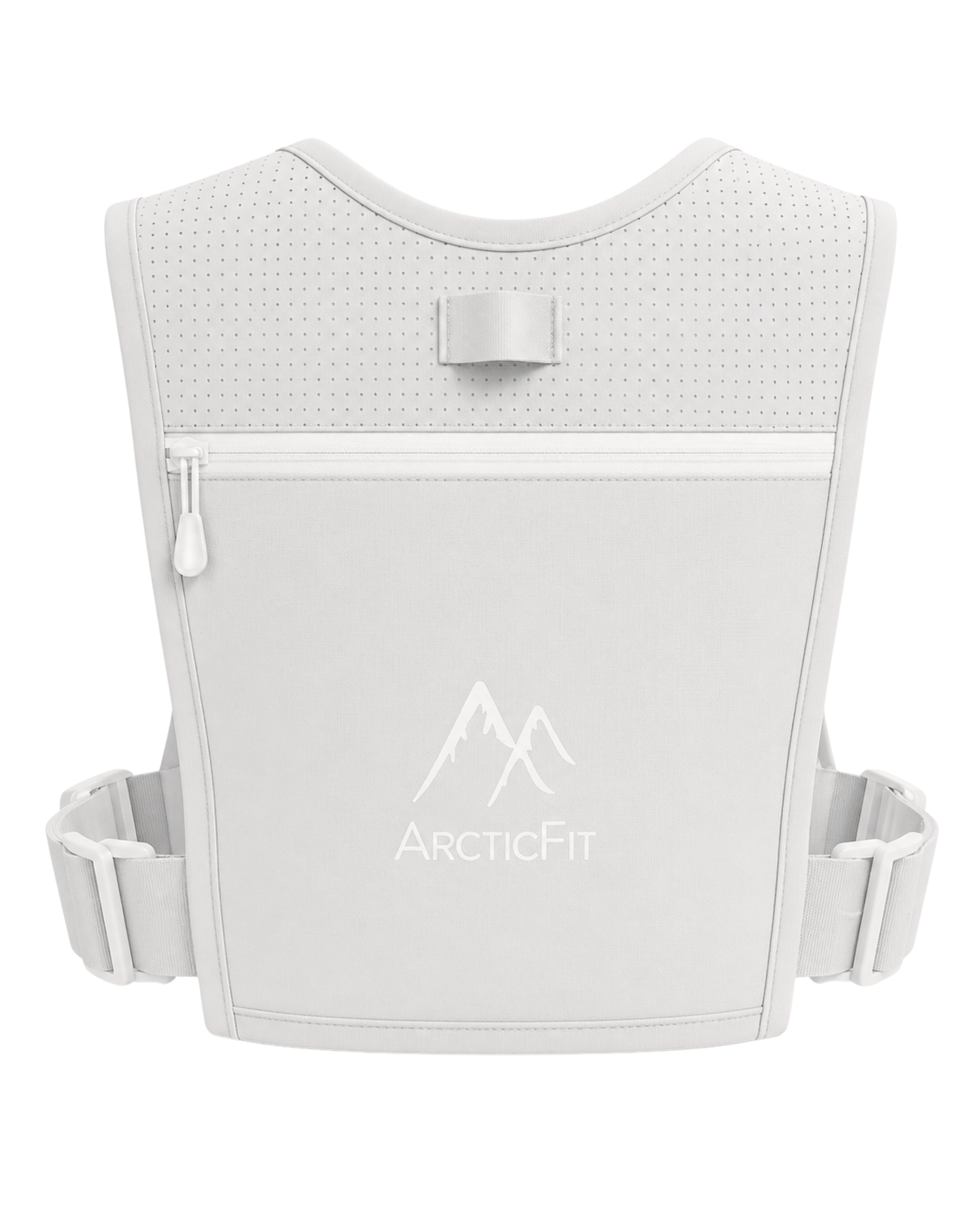 White LED Running Vest-2