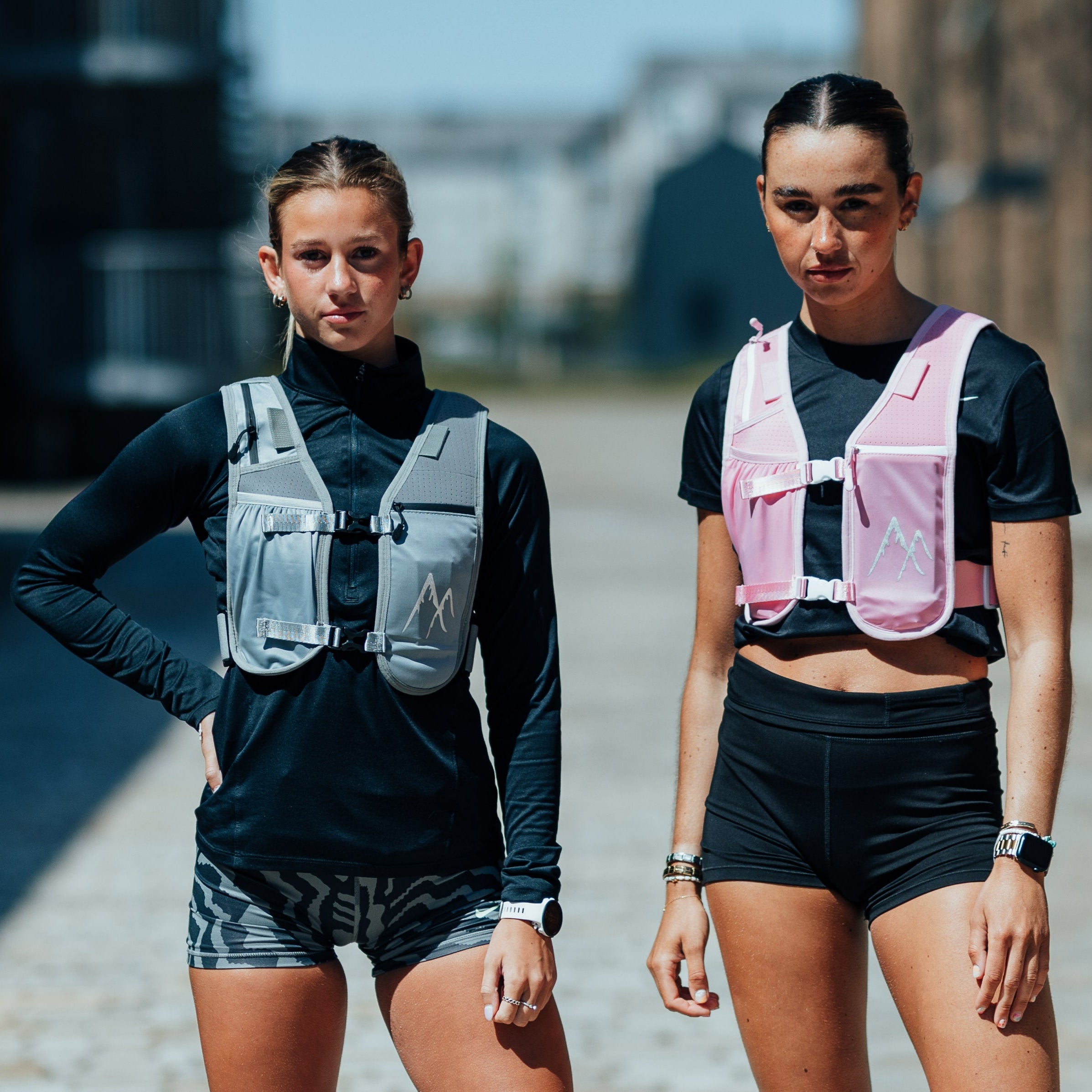 Grey ArcticFit LED Running Vest