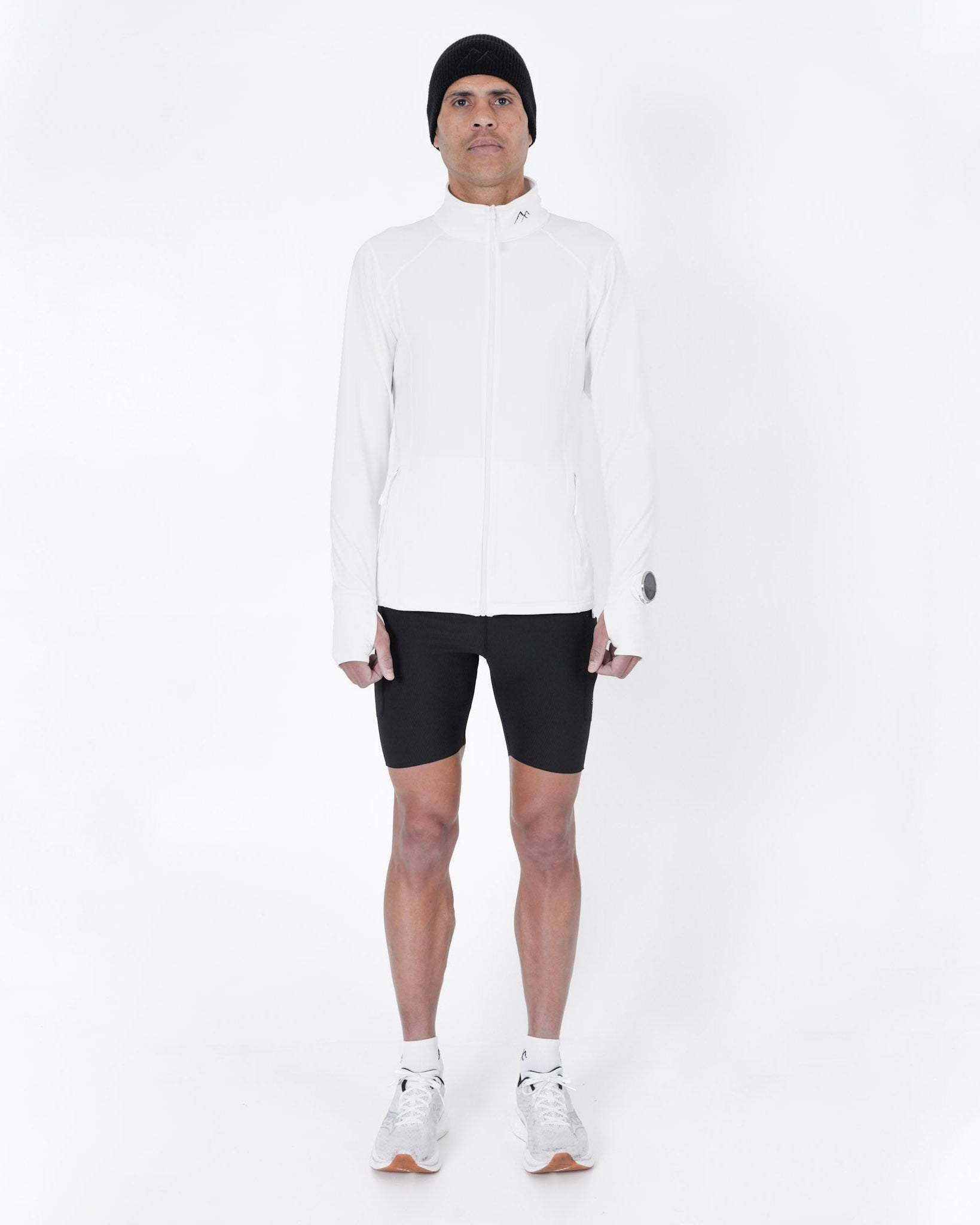 Men's Tempo Full Zip | White