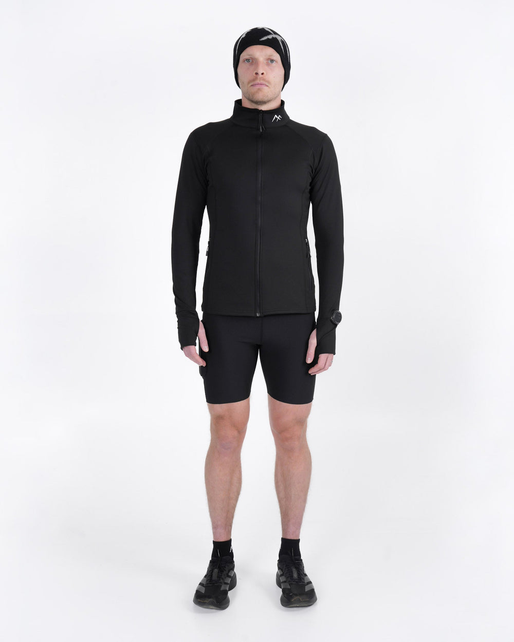 Men's Tempo Full Zip | Black