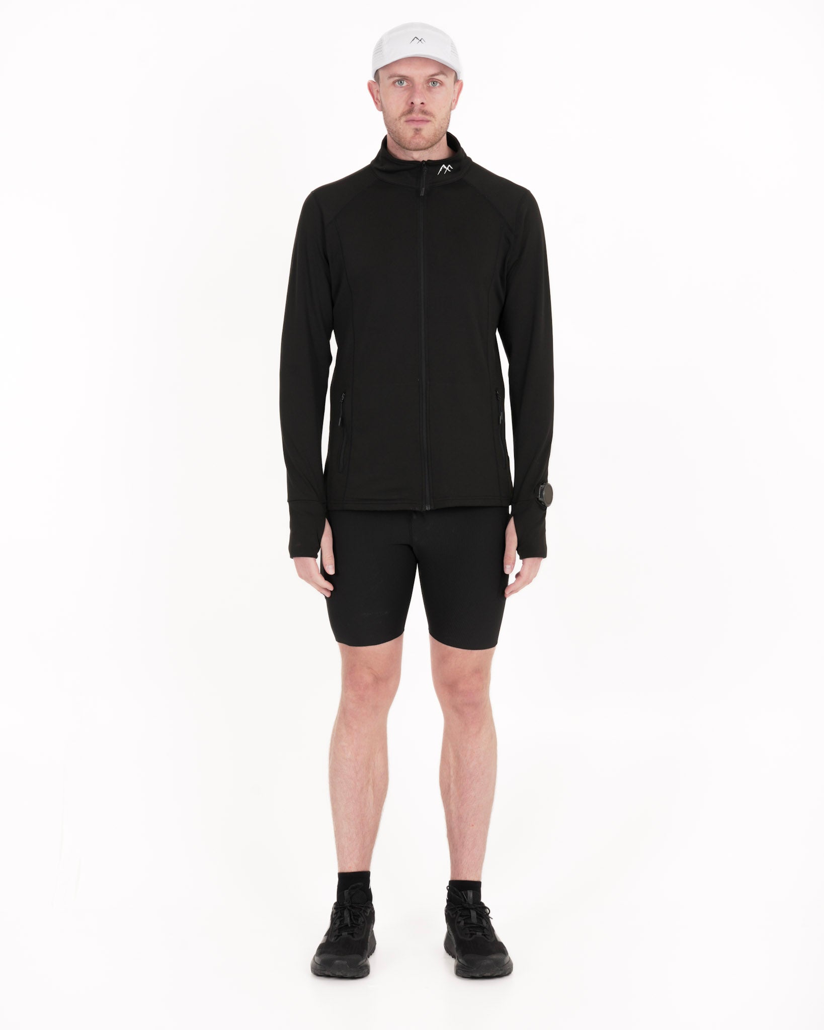 Men's Tempo Full Zip | Black