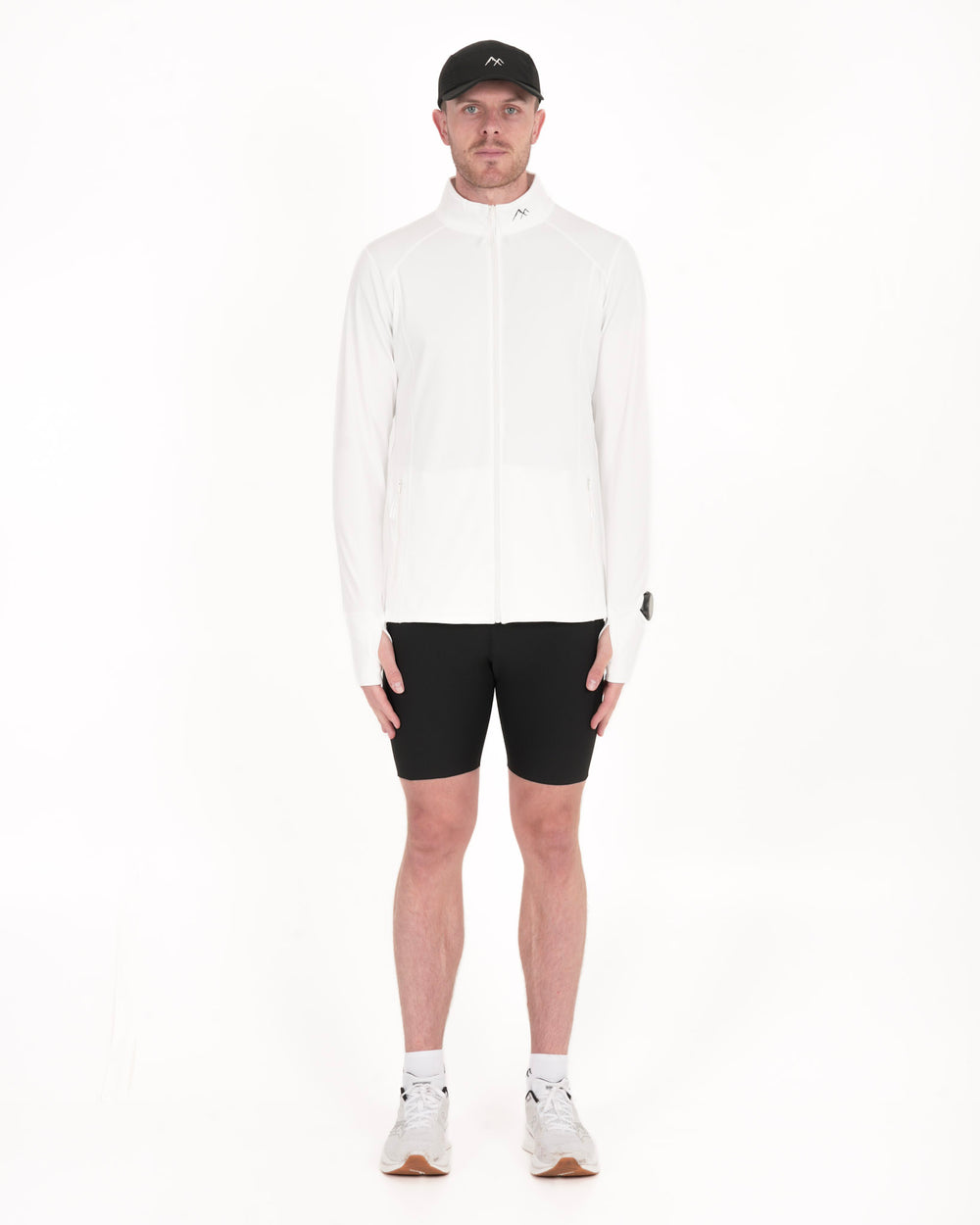 Men's Tempo Full Zip | White