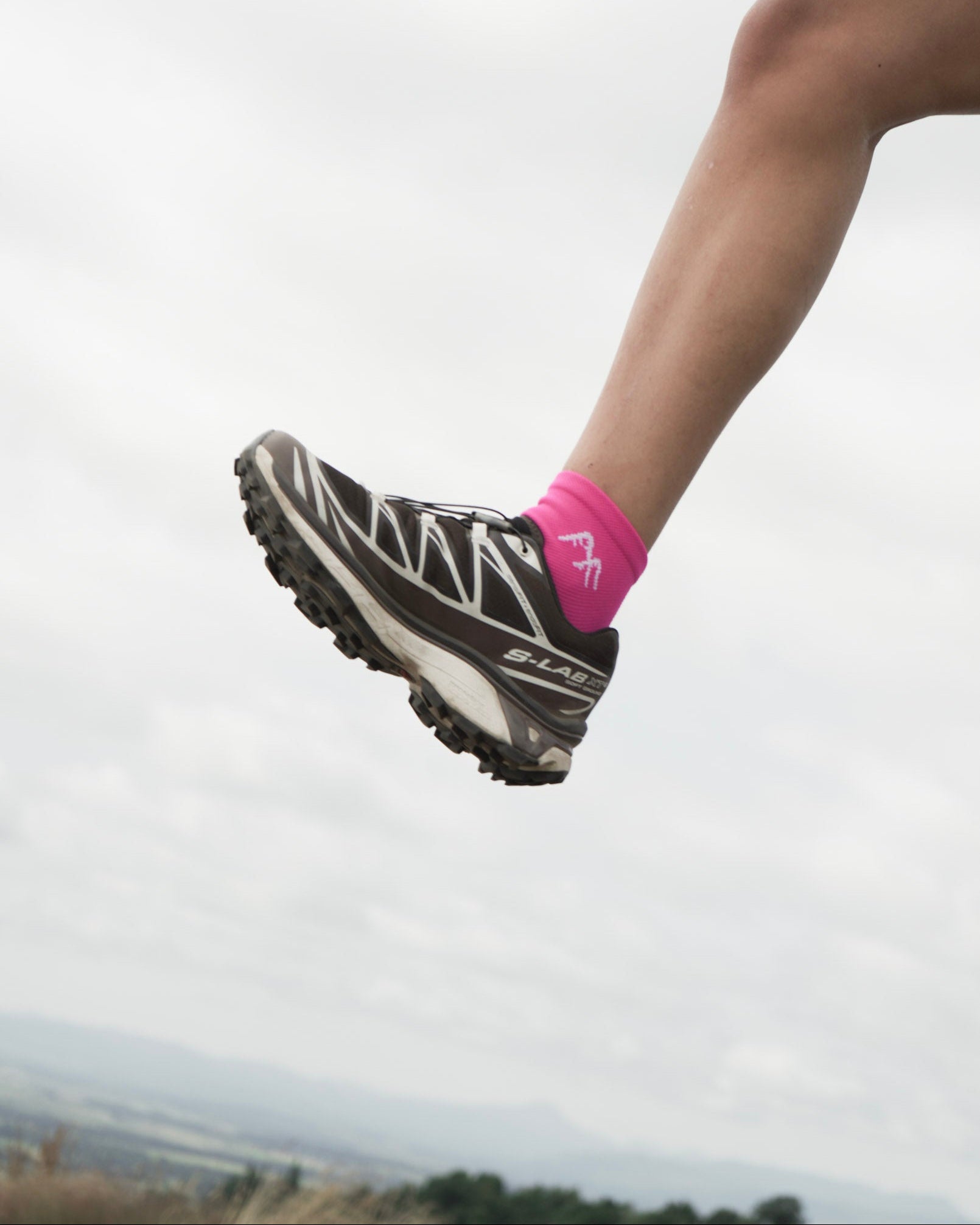 Pinke kurze Laufsocken | Funktionsmaterial-3