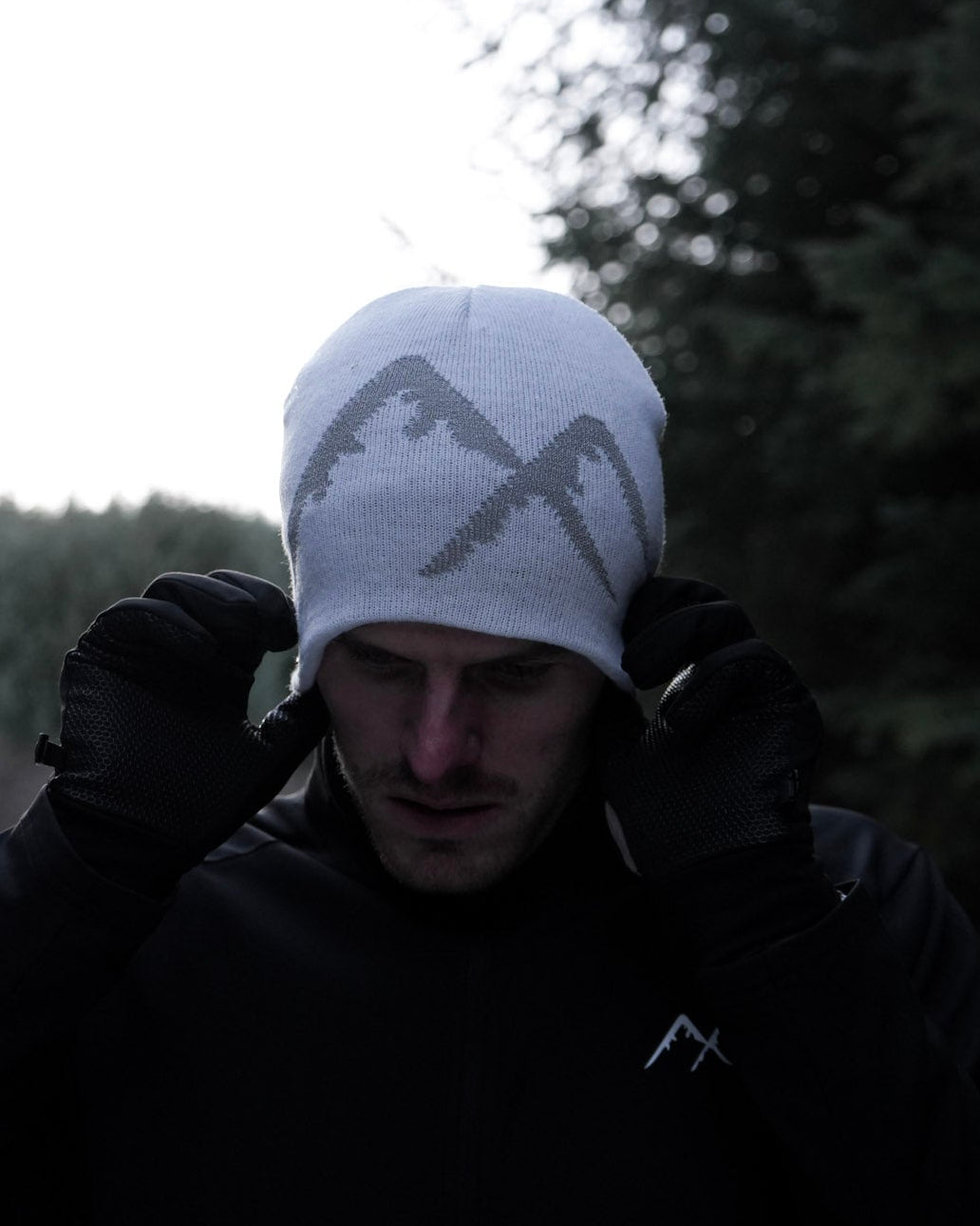Glacier White Reflect Beanie-6
