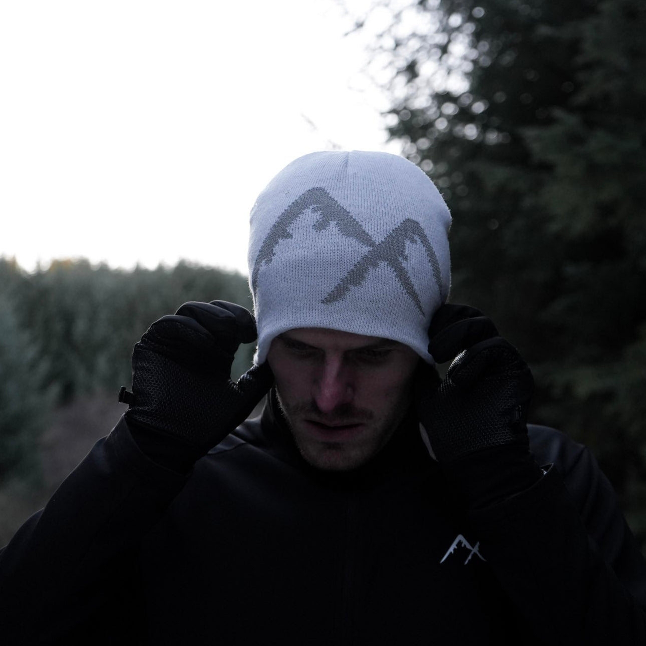 Glacier White Reflect Beanie