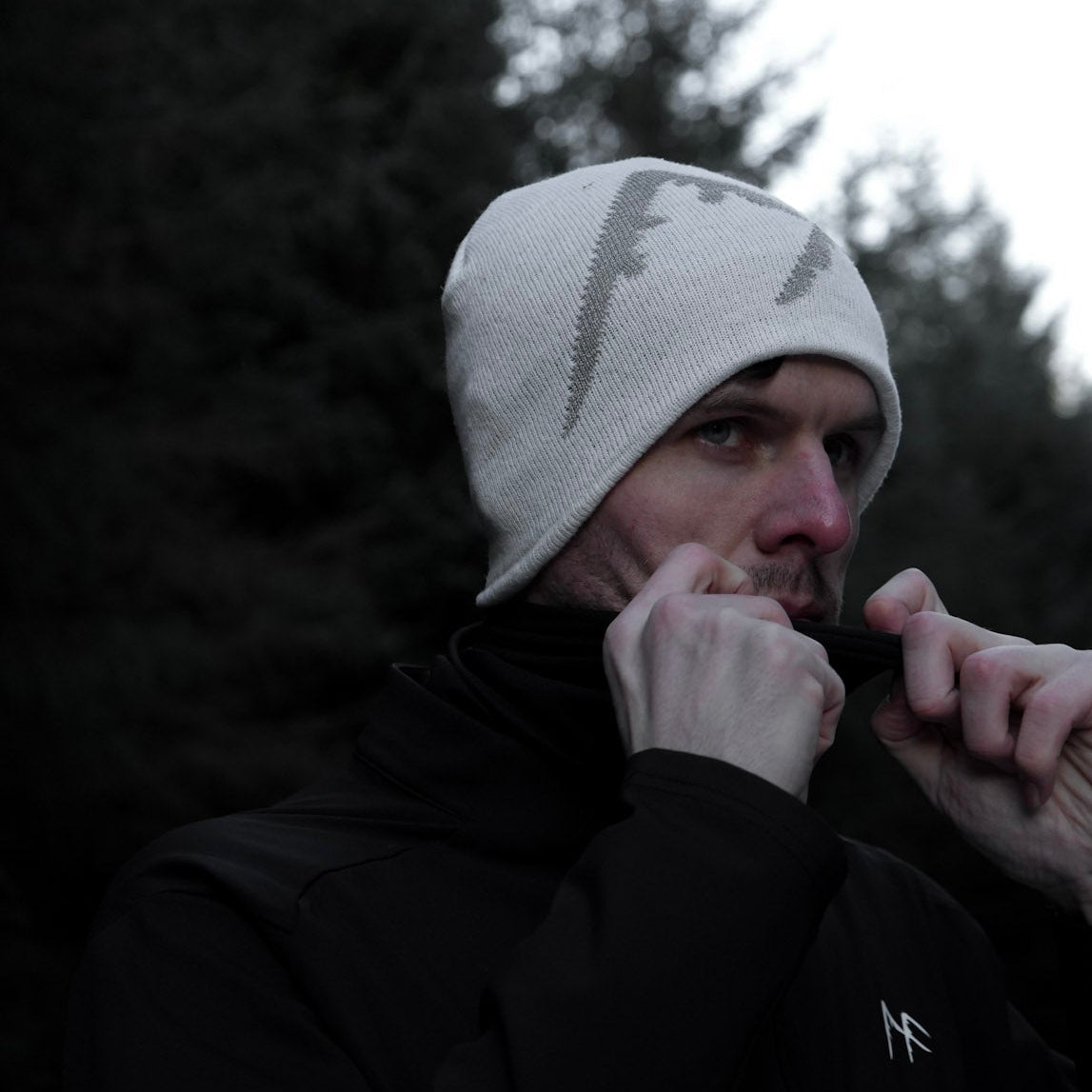 Glacier White Reflect Beanie