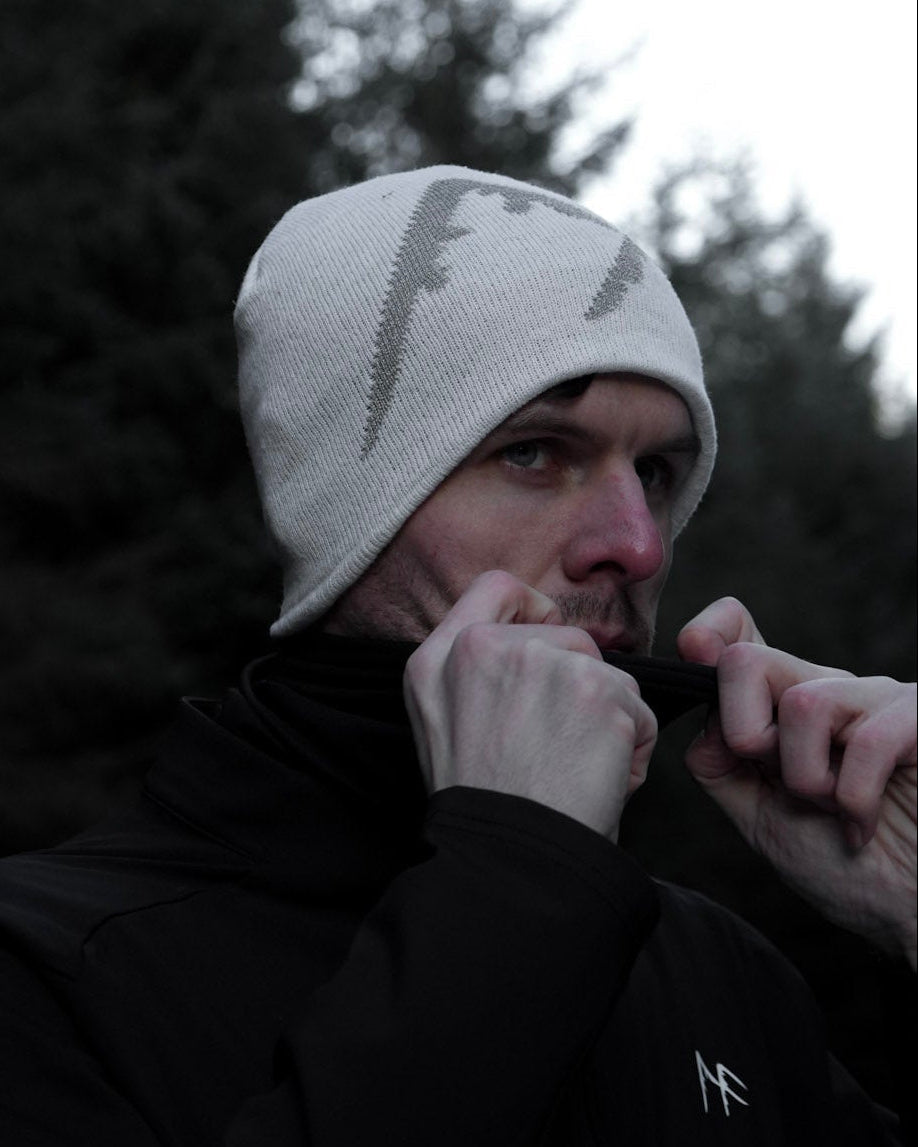 Glacier White Reflect Beanie-7