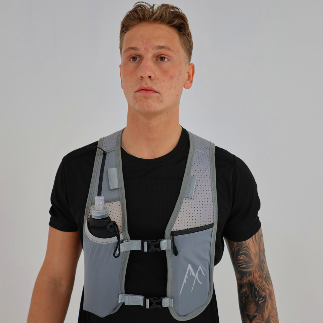 Grey ArcticFit LED Running Vest