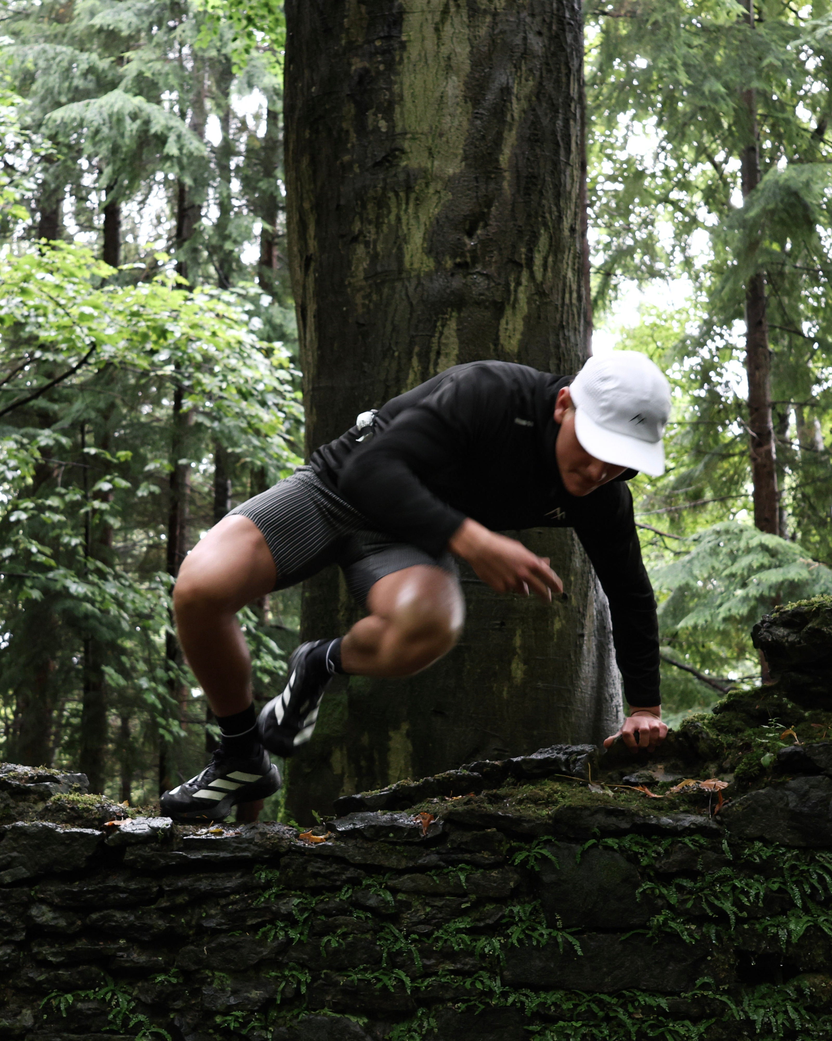 White Running Cap | LaserFlow-3