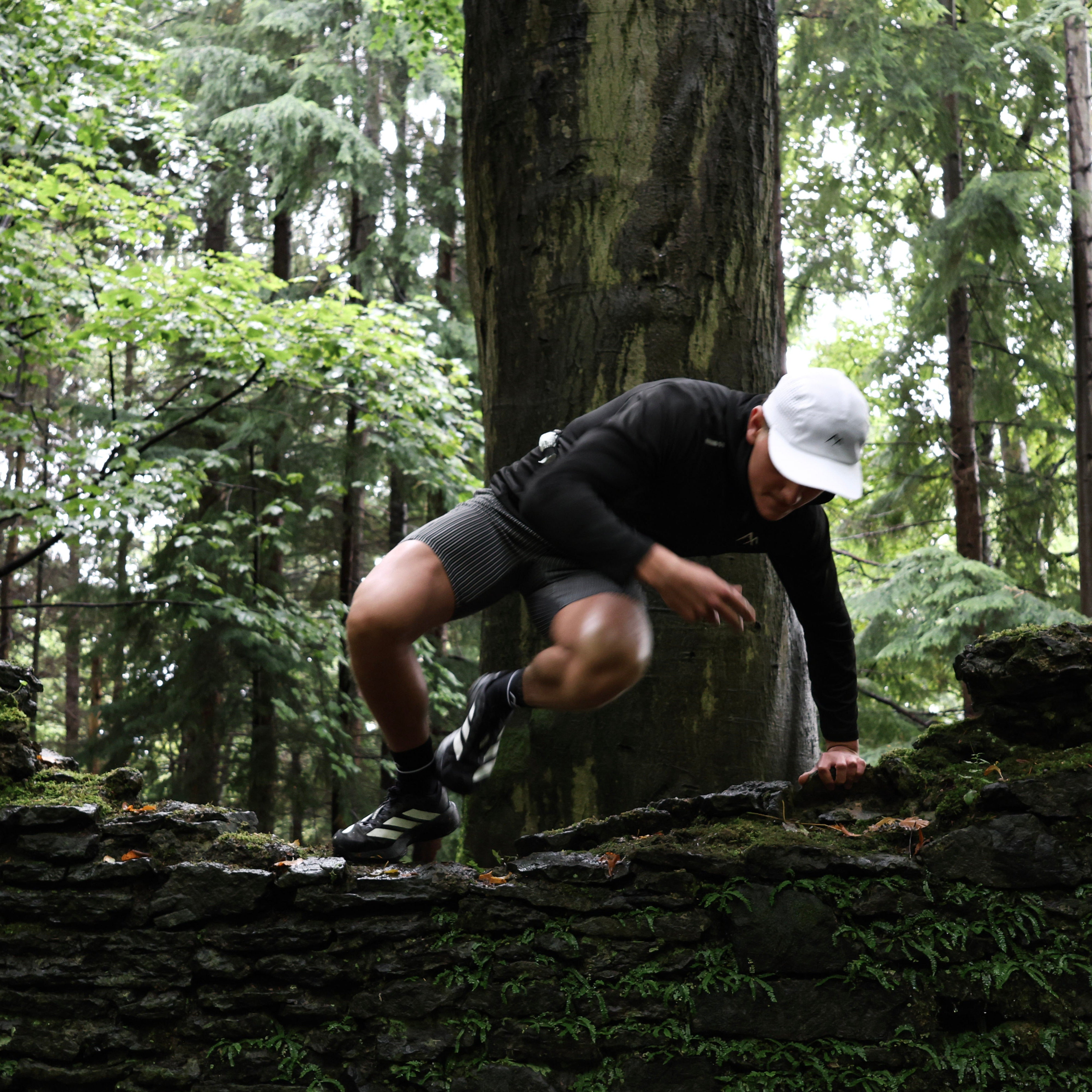 White Running Cap | LaserFlow