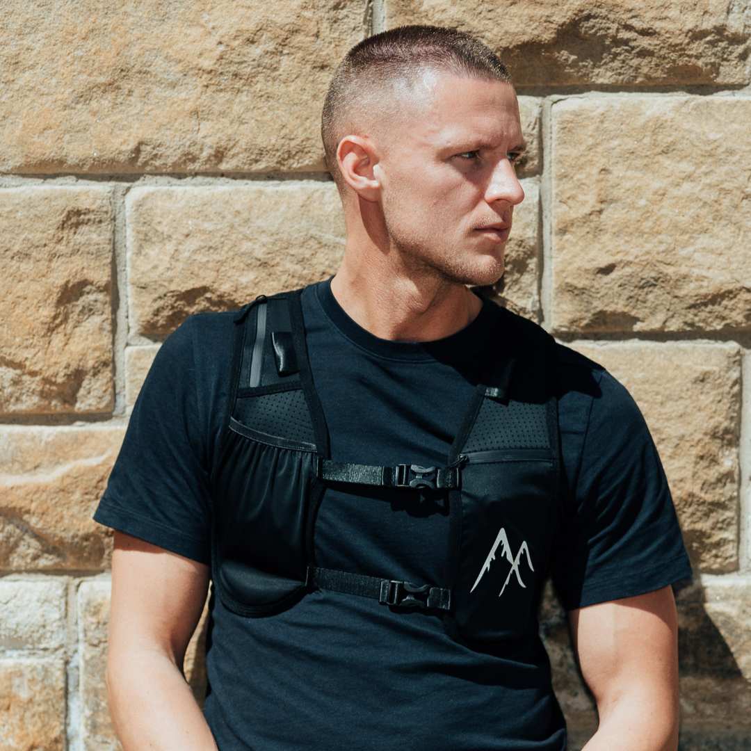 Black ArcticFit LED Running Vest