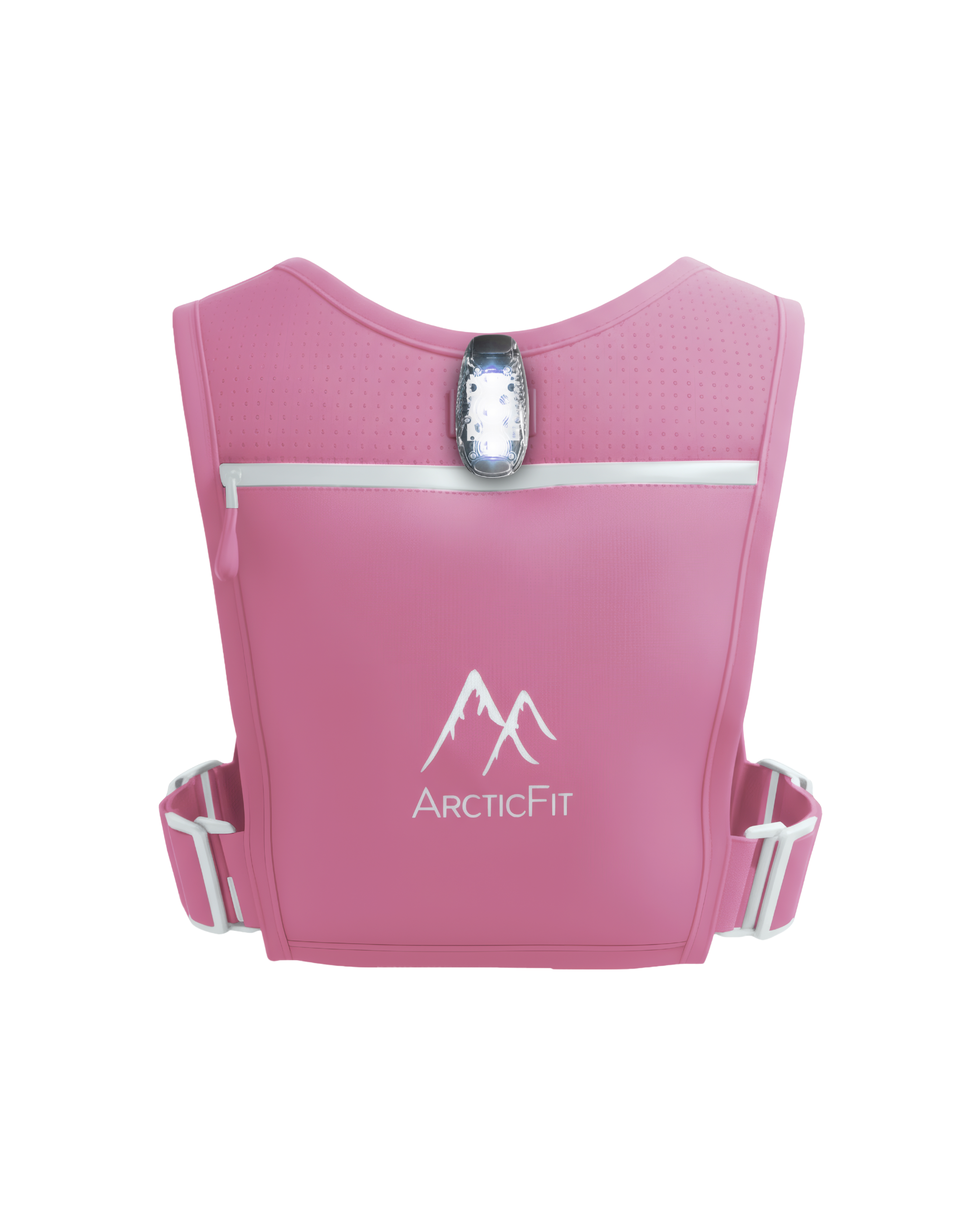 Pink Running Vest Back