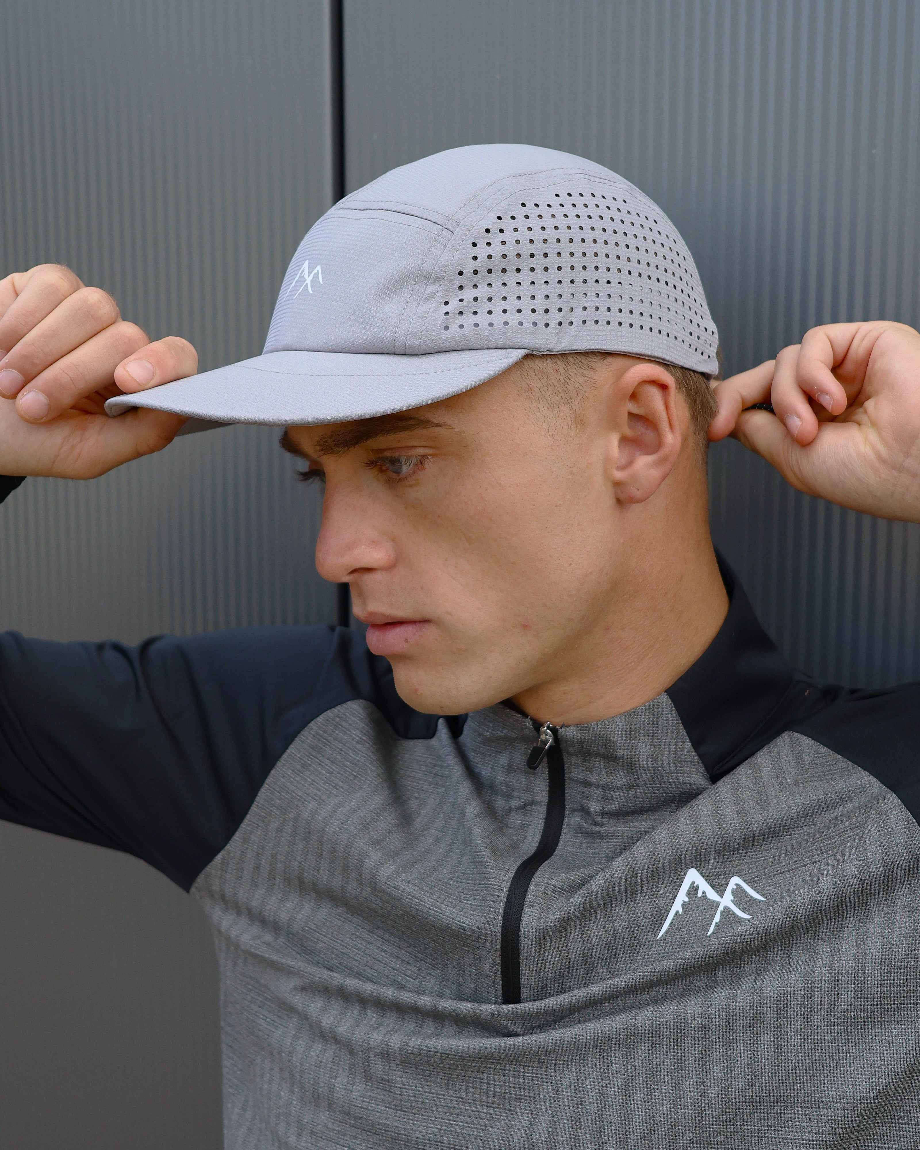Grey Running Cap | LaserFlow-4